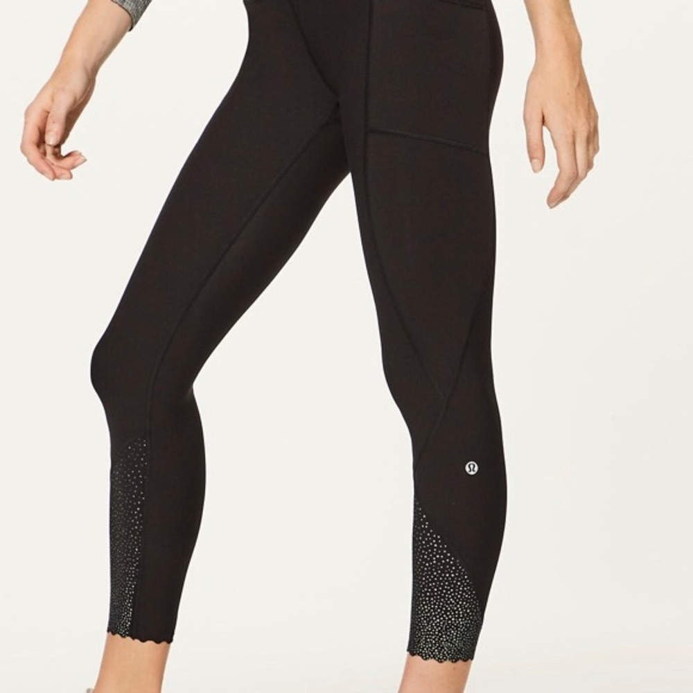 Lulu lemon Leggings - Reflective Ankle.